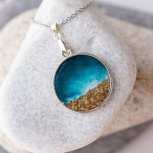 Ocean Art Pendant - Glow in the Dark - 1 inch