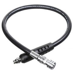LP Hose w female quick fitting - 20cm sidemount